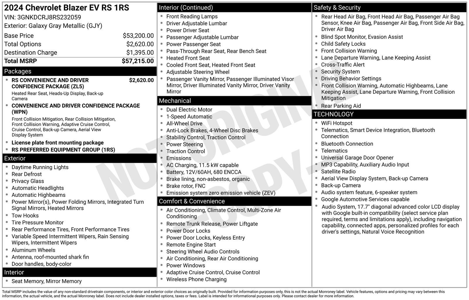 chevrolet blazer ev 2024 3GNKDCRJ8RS232059 image chevrolet blazer ev 2024 3GNKDCRJ8RS232059 image